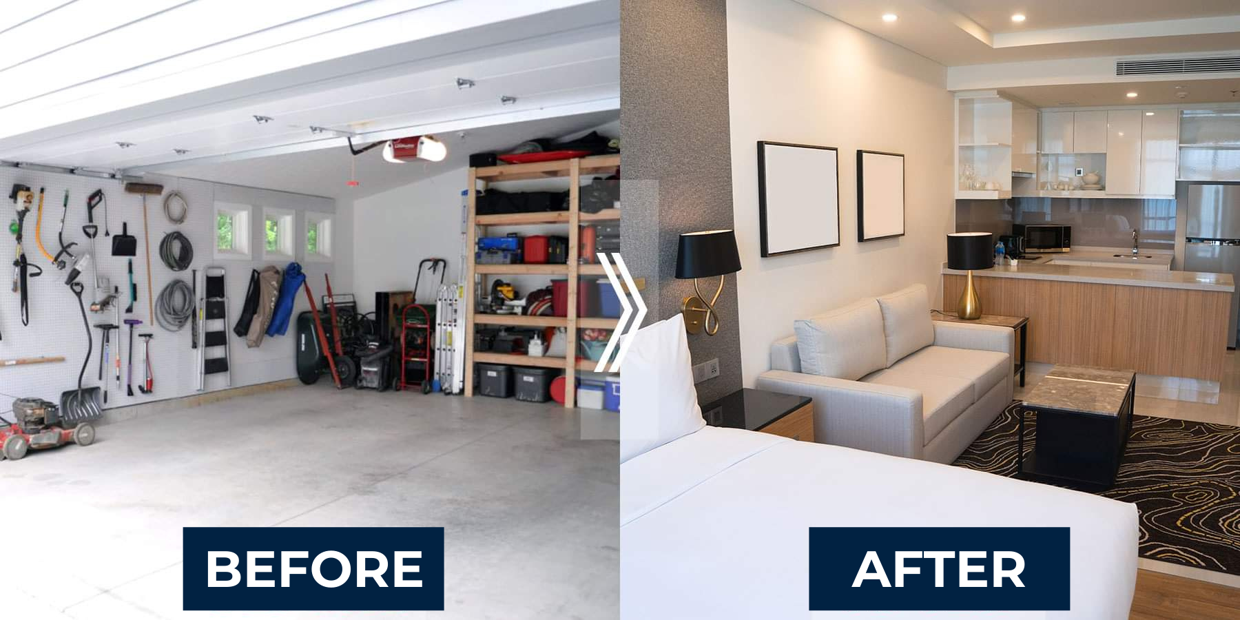 BEFORE AND AFTER ADU