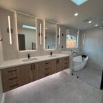 Step by step bathroom renovation in California