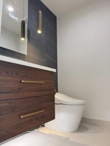 Step by step bathroom renovation in California